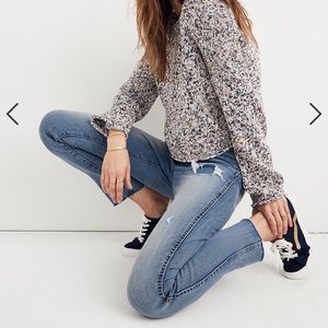 Madewell Slim Straight Crop Jeans 27